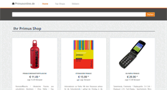 Desktop Screenshot of primusonline.de