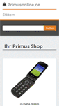 Mobile Screenshot of primusonline.de